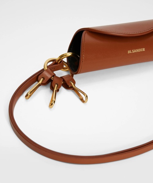 JIL SANDER(ジルサンダー)の「CANNOLO MULTIPLE KEY(キーケース/キーアクセサリー・レディース・ライトブラウン/レッド・UNI)」の3枚目の写真