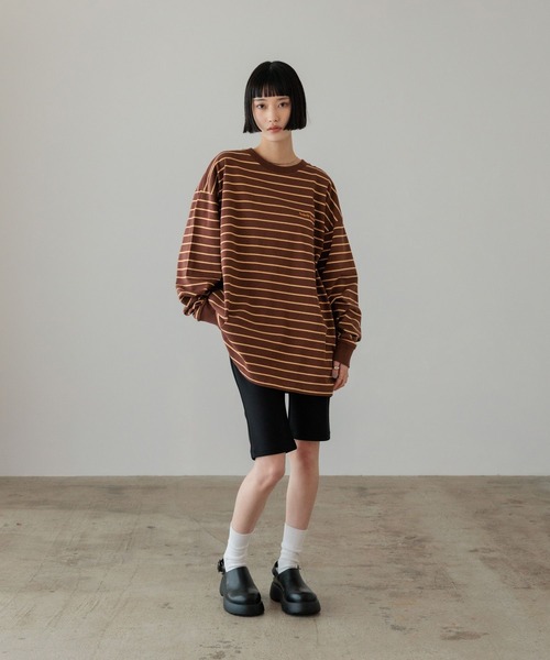 LOWRYS FARM（ローリーズファーム）の「カプリパンツ 653946（その他パンツ・レディース・ブラック/ホワイト・LONG/SHORT）」の12枚目の写真