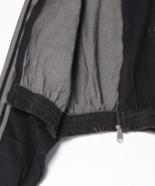 adidas(アディダス)の「【adidas】DENIM SST TRACK TOP(その他アウター・レディース・ブラック/グレー・M/S)」の6枚目の写真