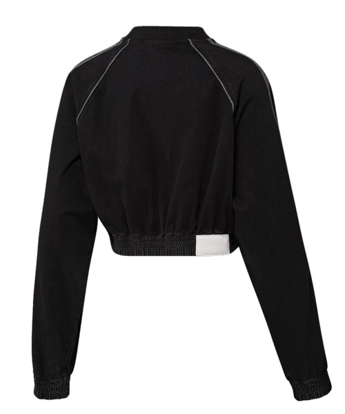 adidas(アディダス)の「【adidas】DENIM SST TRACK TOP(その他アウター・レディース・ブラック/グレー・M/S)」の3枚目の写真