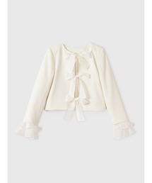 EIMY ISTOIRE | フロントリボンジャケット(テーラードジャケット)