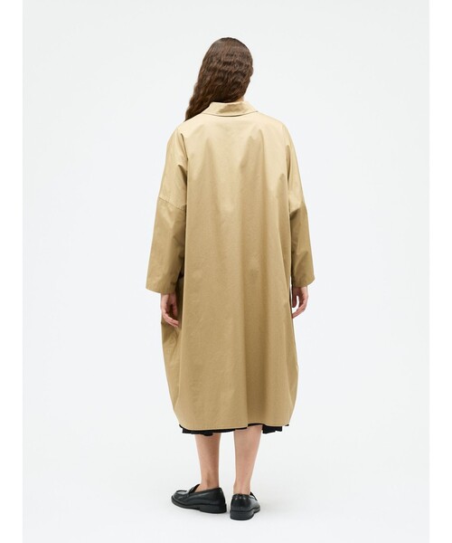 mizuiroind（ミズイロインド）の「mizuiro ind ワイドシャツコート（その他アウター・レディース・ベージュ/ネイビー/ブラック・FREE）」の14枚目の写真