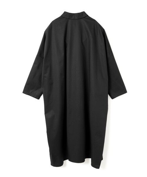 mizuiroind（ミズイロインド）の「mizuiro ind ワイドシャツコート（その他アウター・レディース・ベージュ/ネイビー/ブラック・FREE）」の5枚目の写真