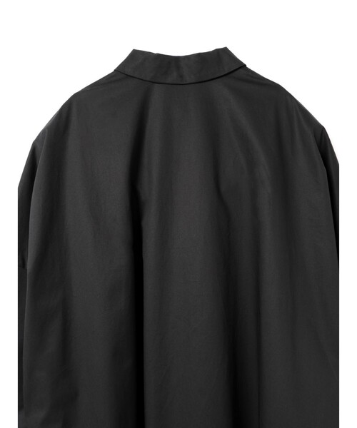 mizuiroind（ミズイロインド）の「mizuiro ind ワイドシャツコート（その他アウター・レディース・ベージュ/ネイビー/ブラック・FREE）」の6枚目の写真