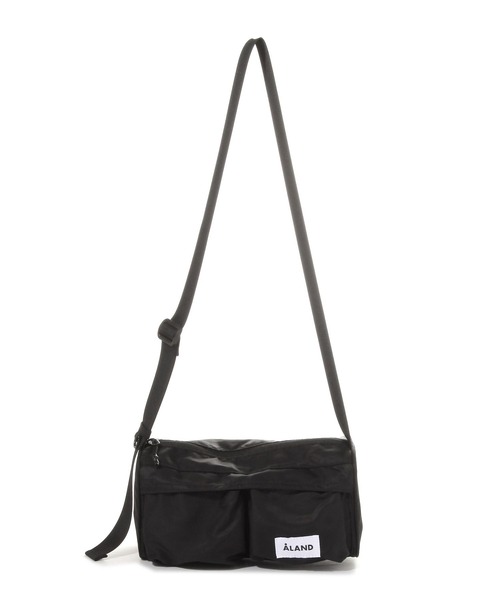 ALAND（エーランド）の「ALAND／ポケット横長ミニショルダーバッグ（ショルダーバッグ・レディース・ブラック/グレー・FREE）」の16枚目の写真