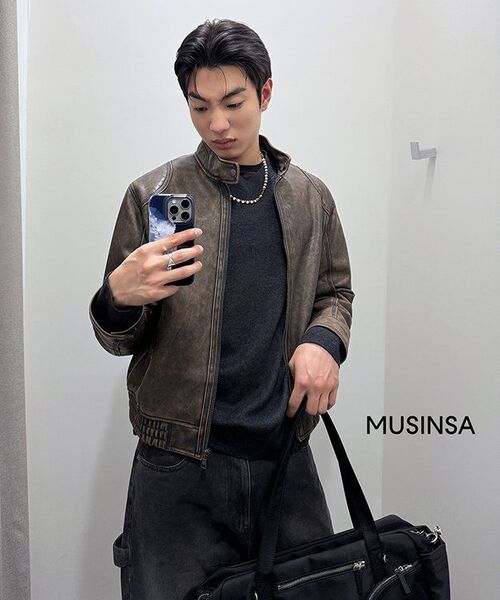 MIM the wardrobe(ミームザワードローブ)の「Youth Everywhere Bag_Black(メッセンジャーバッグ・レディース・その他・FREE)」の5枚目の写真