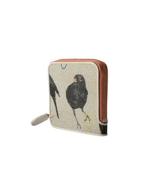 HIROKO HAYASHI（ヒロコハヤシ）の「MERLO（メルロ）ファスナー式二つ折り財布（財布・レディース・オレンジ系1・00）」の3枚目の写真