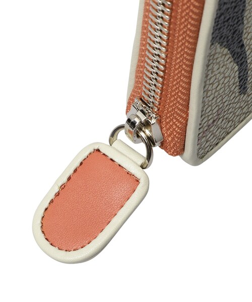 HIROKO HAYASHI（ヒロコハヤシ）の「MERLO（メルロ）ファスナー式二つ折り財布（財布・レディース・オレンジ系1・00）」の8枚目の写真