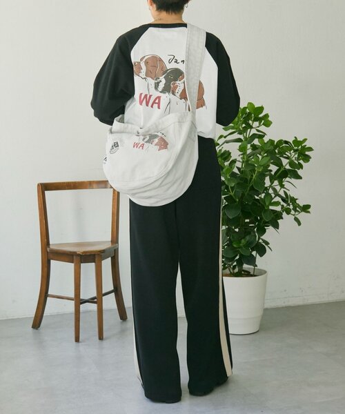 ear PAPILLONNER（イアパピヨネ）の「Kendai×SUM1 STYLE別注バッグ【SUM1 STYLE】（ショルダーバッグ・レディース・サンドベージュ/ライトグレー・FREE）」の15枚目の写真