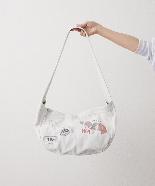 ear PAPILLONNER（イアパピヨネ）の「Kendai×SUM1 STYLE別注バッグ【SUM1 STYLE】（ショルダーバッグ・レディース・サンドベージュ/ライトグレー・FREE）」の16枚目の写真