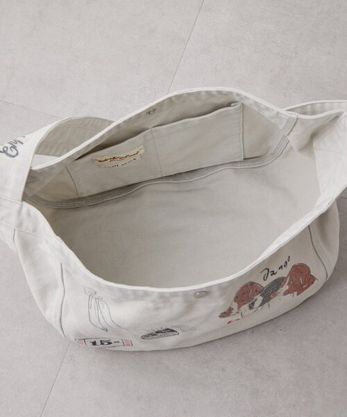 ear PAPILLONNER（イアパピヨネ）の「Kendai×SUM1 STYLE別注バッグ【SUM1 STYLE】（ショルダーバッグ・レディース・サンドベージュ/ライトグレー・FREE）」の18枚目の写真