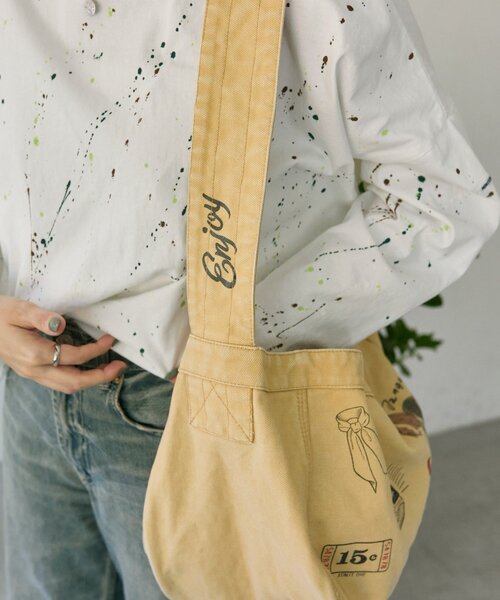 ear PAPILLONNER（イアパピヨネ）の「Kendai×SUM1 STYLE別注バッグ【SUM1 STYLE】（ショルダーバッグ・レディース・サンドベージュ/ライトグレー・FREE）」の19枚目の写真