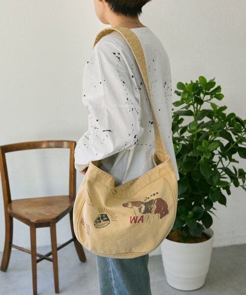 ear PAPILLONNER（イアパピヨネ）の「Kendai×SUM1 STYLE別注バッグ【SUM1 STYLE】（ショルダーバッグ・レディース・サンドベージュ/ライトグレー・FREE）」の20枚目の写真