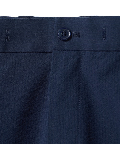 UNION STATION(ユニオンステーション)の「【セットアップ対応】シアサッカースラックス(スラックス・メンズ・ネイビー/ストライプ・M/S/L/LL)」の4枚目の写真