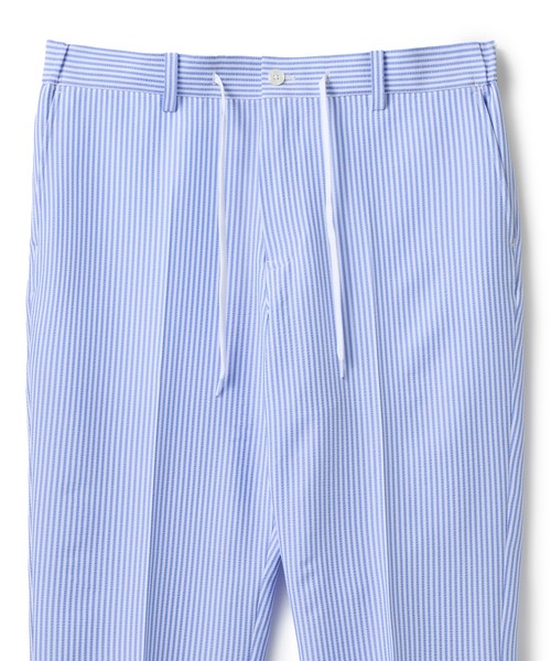 UNION STATION(ユニオンステーション)の「【セットアップ対応】シアサッカースラックス(スラックス・メンズ・ネイビー/ストライプ・M/S/L/LL)」の5枚目の写真