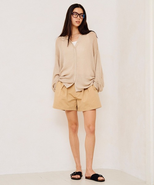 RIKKA FEMME（リッカファム）の「RIKKA FEMME/リッカファム ﾀｯｸｼｮｰﾂ ショーツ RF6S-3303（その他パンツ・レディース・ベージュ/ブラック・M/L/S/M）」の11枚目の写真