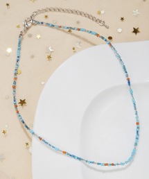 Rennet（レネット）の「小粒 ビーズ ショート ネックレス（ネックレス）」