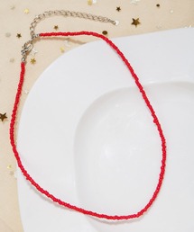 Rennet（レネット）の「小粒 ビーズ ショート ネックレス（ネックレス）」