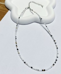 Rennet（レネット）の「小粒 ビーズ ショート ネックレス（ネックレス）」