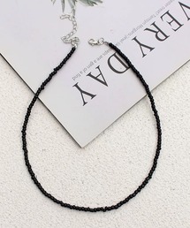 Rennet（レネット）の「小粒 ビーズ ショート ネックレス（ネックレス）」