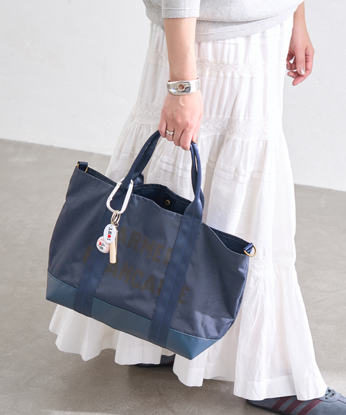 JOURNAL STANDARD(ジャーナルスタンダード)の「《追加3》別注【LUCEBER/ルースバー】militaryショルダーBAG(トートバッグ・レディース・ベージュ/カーキ/ネイビー・FREE)」の3枚目の写真