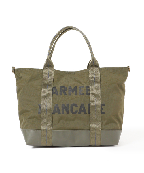 JOURNAL STANDARD（ジャーナルスタンダード）の「《追加3》別注【LUCEBER/ルースバー】militaryショルダーBAG（トートバッグ・レディース・ベージュ/カーキ・FREE）」の7枚目の写真