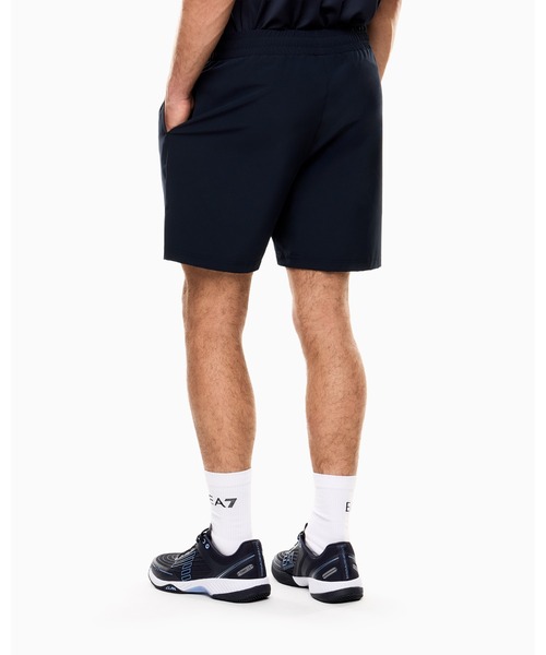 EMPORIO ARMANI EA7(エンポリオアルマーニイーエーセブン)の「【エンポリオ アルマーニ EA7】Tennis Pro ショートパンツ VENTUS7テクニカルファブリック(その他パンツ・メンズ・ネイビー・SMALL/MEDIUM/LARGE/X-SMALL)」の4枚目の写真