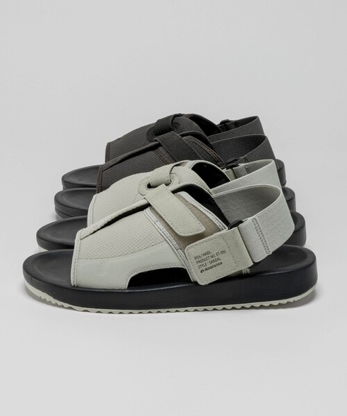 MoonStar（ムーンスター）の「MOON STAR 810S: HABIL サンダル 26SS◆（サンダル・メンズ・ブラック/ナチュラル・MEDIUM/X-LARGE/LARGE）」の6枚目の写真