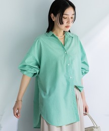 Green Parks（グリーンパークス）の「イージーケア抜け衿シャツ（シャツ/ブラウス）」