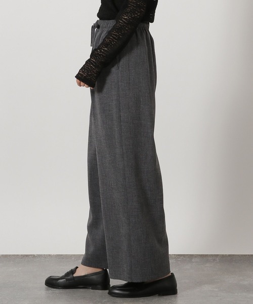 LAKOLE（ラコレ）の「リネンタッチイージーパンツ / 654322（その他パンツ・レディース・スミクロ/ライトベージュ/ライトブラウン・FREE）」の7枚目の写真