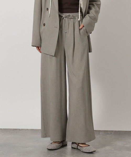 LAKOLE（ラコレ）の「リネンタッチイージーパンツ / 654322（その他パンツ・レディース・スミクロ/ライトベージュ/ライトブラウン・FREE）」の13枚目の写真