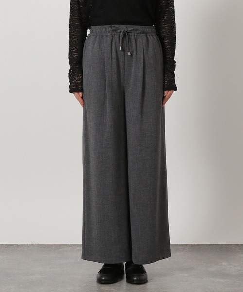 LAKOLE（ラコレ）の「リネンタッチイージーパンツ / 654322（その他パンツ・レディース・スミクロ/ライトベージュ/ライトブラウン・FREE）」の16枚目の写真