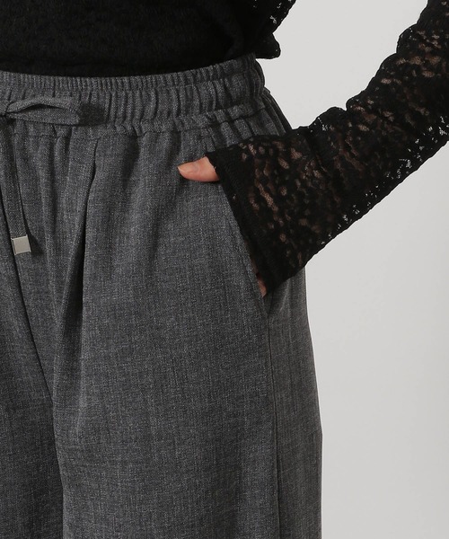 LAKOLE（ラコレ）の「リネンタッチイージーパンツ / 654322（その他パンツ・レディース・スミクロ/ライトベージュ/ライトブラウン・FREE）」の20枚目の写真