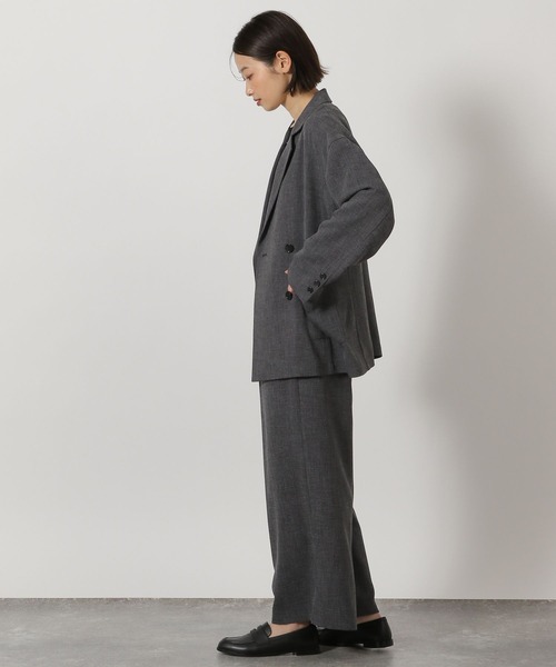 LAKOLE（ラコレ）の「リネンタッチイージーパンツ / 654322（その他パンツ・レディース・スミクロ/ライトベージュ/ライトブラウン・FREE）」の5枚目の写真