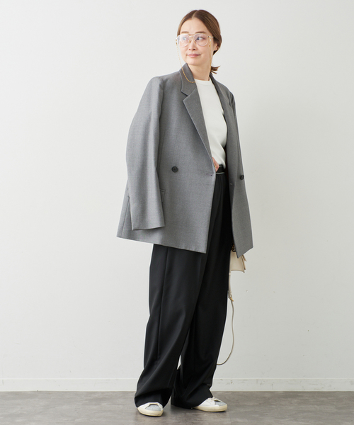 Deuxieme Classe(ドゥーズィエムクラス)の「*Elastic Waist パンツ(その他パンツ・レディース・ブラック/ネイビー・38/36/34)」の8枚目の写真