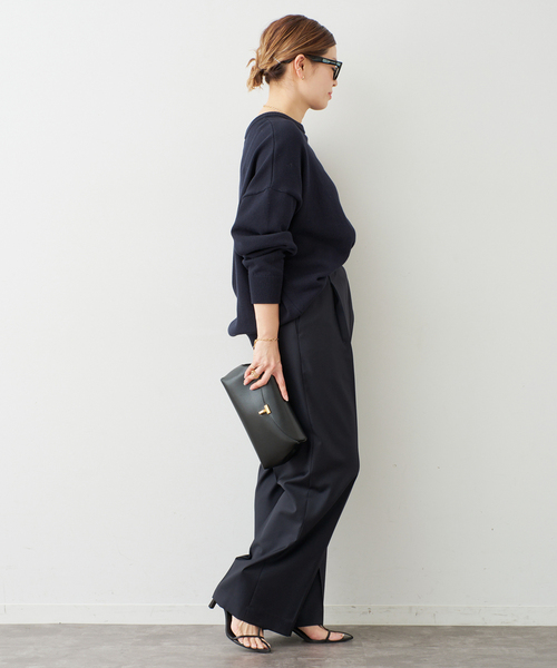 Deuxieme Classe(ドゥーズィエムクラス)の「*Elastic Waist パンツ(その他パンツ・レディース・ブラック/ネイビー・38/36/34)」の18枚目の写真