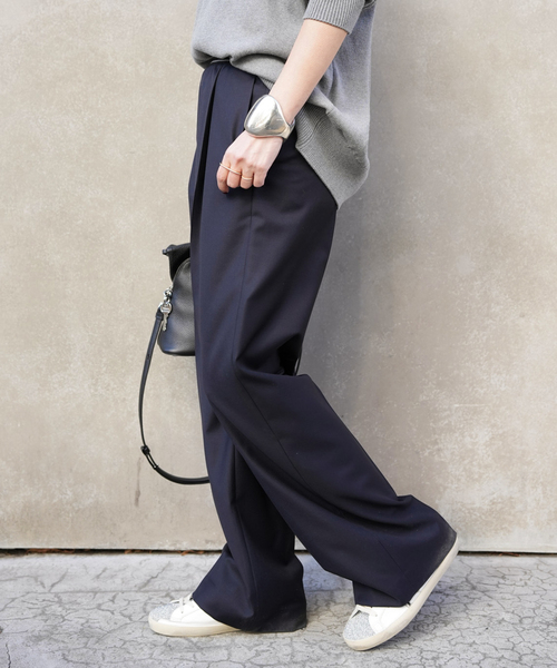 Deuxieme Classe(ドゥーズィエムクラス)の「*Elastic Waist パンツ(その他パンツ・レディース・ブラック/ネイビー・38/36/34)」の22枚目の写真