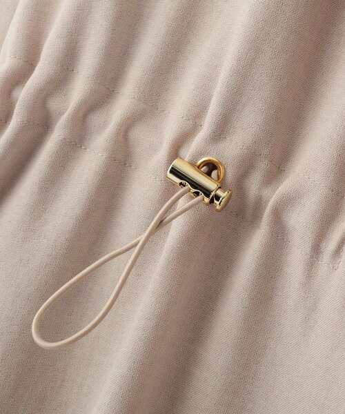 YECCA VECCA（イェッカヴェッカ）の「ノーカラーラペルロングコート（ノーカラーコート・レディース・グレイッシュベージュ/サックスブルー/ネイビー・FREE）」の14枚目の写真