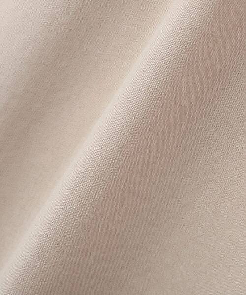 YECCA VECCA（イェッカヴェッカ）の「ノーカラーラペルロングコート（ノーカラーコート・レディース・グレイッシュベージュ/サックスブルー/ネイビー・FREE）」の15枚目の写真