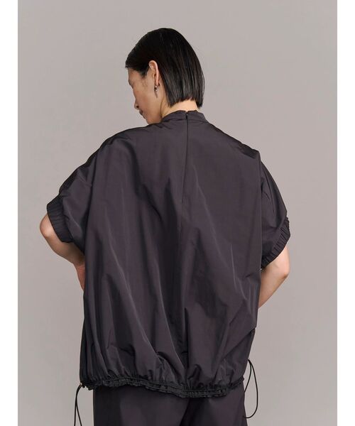 UN3D.（アンスリード）の「WAVE DRAWSTRING TOP / ウェーブドローストリングトップ（シャツ/ブラウス・レディース・ブラック/ベージュ/ネイビー/ホワイト・FREE）」の13枚目の写真