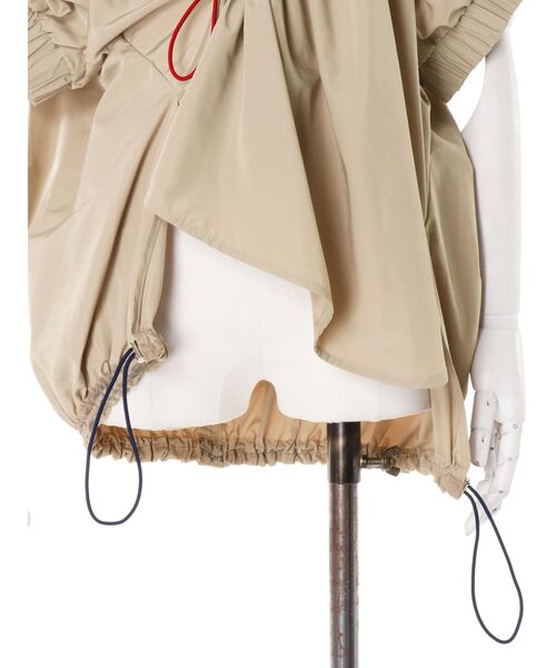 UN3D.（アンスリード）の「WAVE DRAWSTRING TOP / ウェーブドローストリングトップ（シャツ/ブラウス・レディース・ブラック/ベージュ/ネイビー/ホワイト・FREE）」の21枚目の写真