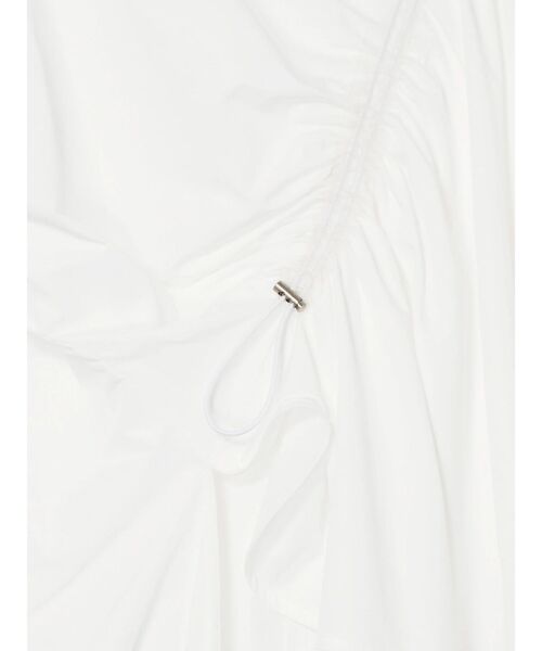 UN3D.（アンスリード）の「WAVE DRAWSTRING TOP / ウェーブドローストリングトップ（シャツ/ブラウス・レディース・ブラック/ベージュ/ネイビー/ホワイト・FREE）」の22枚目の写真