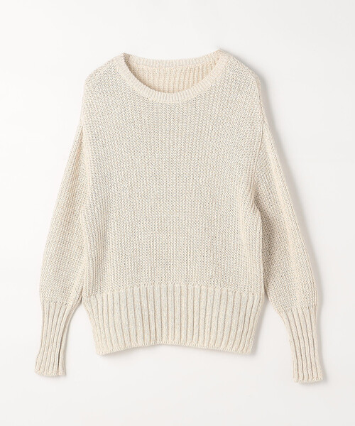 COMME CA(コムサ)の「和紙混杢ニット プルオーバー(ニット/セーター・レディース・ベージュ系その他/ネイビー・9号)」の17枚目の写真