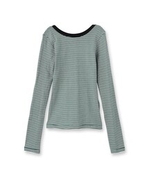 【beautiful people】Miller double－front long T－shirt