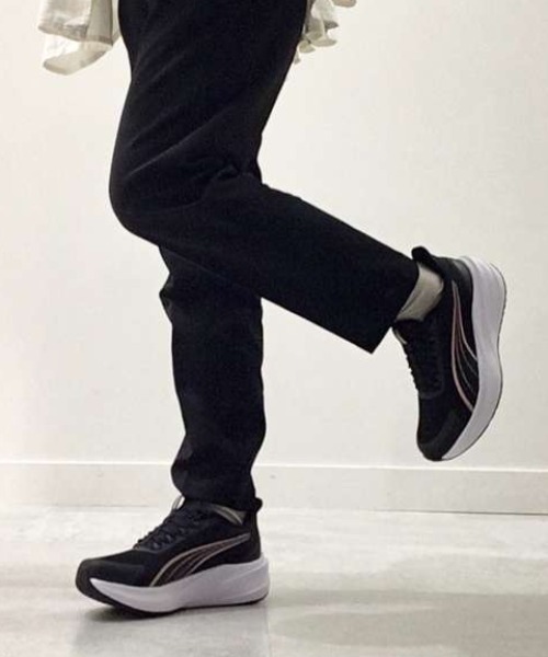 PUMA(プーマ)の「PUMA プーマ 【ハンズフリー】DASHER LITE EASE IN レディーススニーカー(ダッシャーライトイーズイン) 312963(スニーカー・レディース・ピンク/ブラック/ブラック×ブラック・22.5cm/23.0cm/23.5cm/24.0cm/24.5cm/25.0cm/25.5cm)」の1枚目の写真