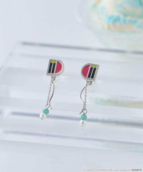 earth music&ecology（アースミュージックアンドエコロジー）の「初音ミク イメージ イヤリング（イヤリング・レディース・シルバー・FREE）」の13枚目の写真