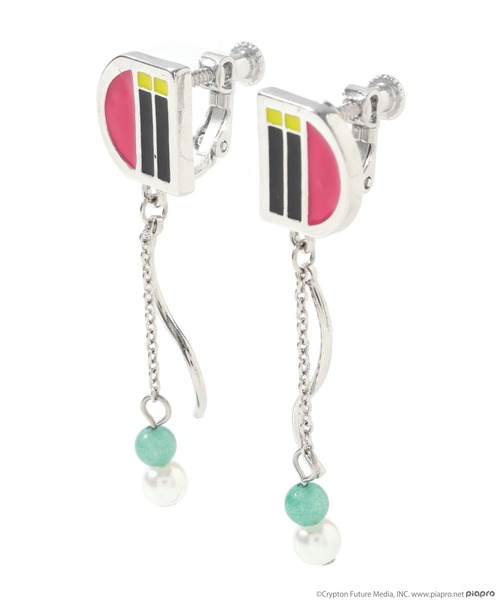 earth music&ecology（アースミュージックアンドエコロジー）の「初音ミク イメージ イヤリング（イヤリング・レディース・シルバー・FREE）」の15枚目の写真