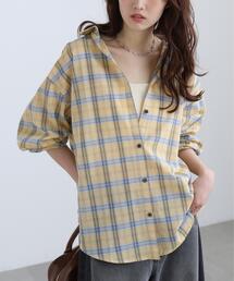 FREE'S MART | ◆シアーチェックシャツ(シャツ/ブラウス)