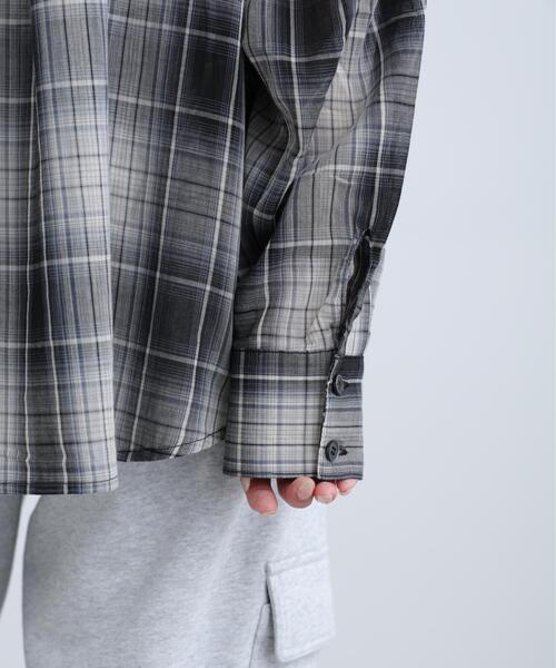 FREE'S MART(フリーズマート)の「◆シアーチェックシャツ(シャツ/ブラウス・レディース・ブラック系その他/イエロー系その他/ブラウン系その他・FREE)」の17枚目の写真