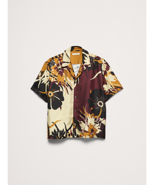 Banana Republic(バナナリパブリック)の「スタンダードフィット シルク リゾート シャツ(シャツ/ブラウス・メンズ・ラベンダー/バーガンディー・XL/M/S/L)」の11枚目の写真